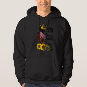 Black History Month African Woman Afro I Am The S Hoodie