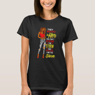 Black History Month African Woman Afro I Am The S T-Shirt