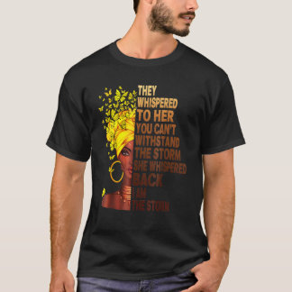 Black History Month  African Woman Afro I Am The S T-Shirt