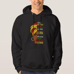 Black History Month African Woman Afro I Am The St Hoodie