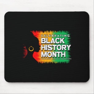 Black History Month Afro African American Juneteen Mouse Mat