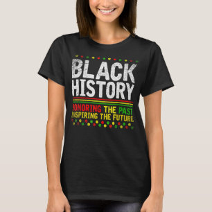 Black History Month Afro African Pride Men Women K T-Shirt