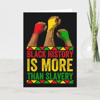 Black History Month Afro Black History Is More Tha Card