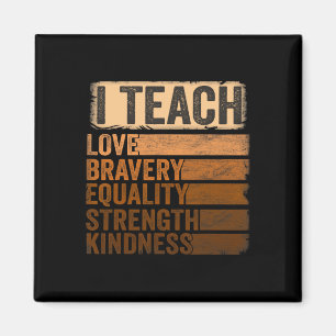 Black History Month Apparel I Teach Black History Magnet