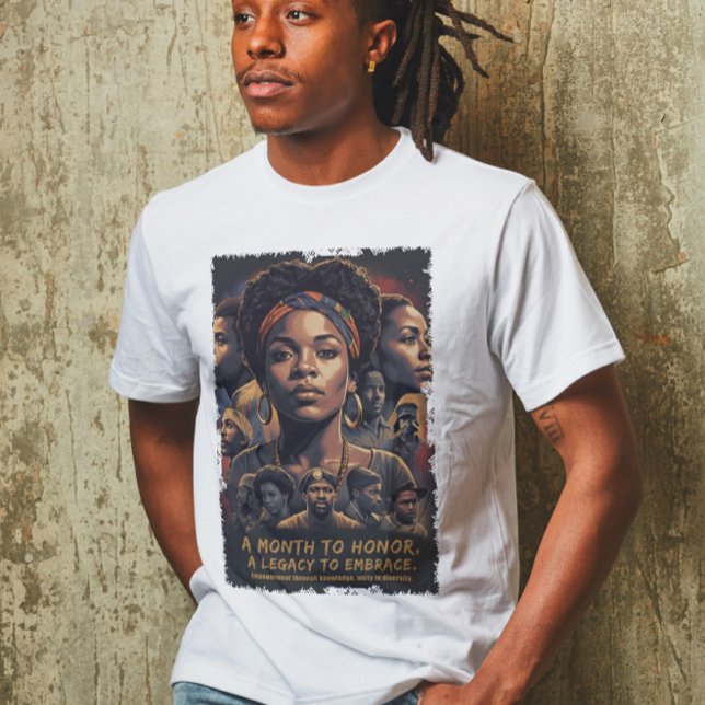 Black History Month Apparel T-Shirt (Creator Uploaded)