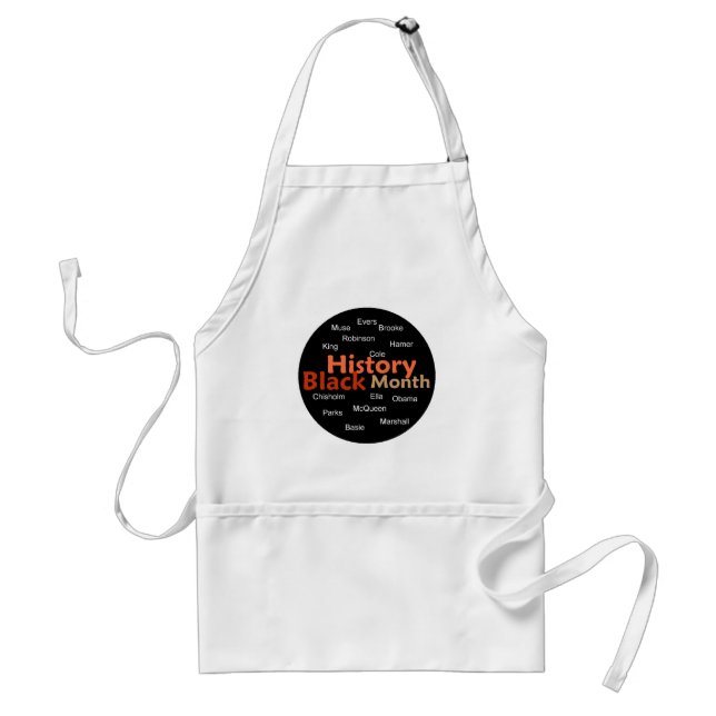 BLACK HISTORY MONTH Apron (Front)