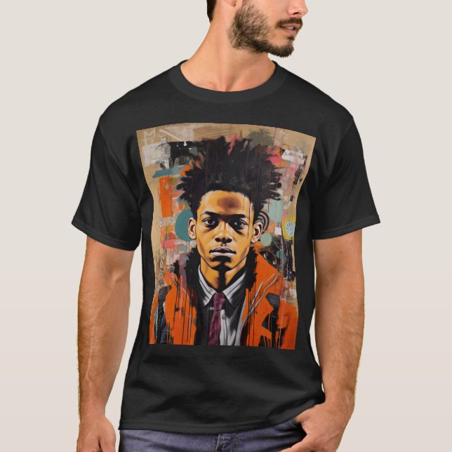 black history month art african american pride T-Shirt (Front)