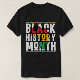 Black History Month Art T-Shirt
