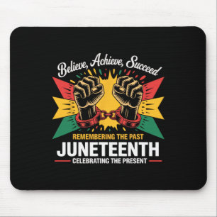 Black History Month Believe Achieve Succeed Melani Mouse Mat