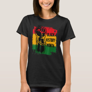 Black History Month BHM African  For Men Women & K T-Shirt