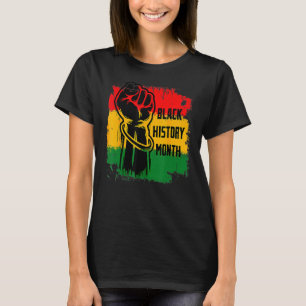 Black History Month BHM African For Men Women & Ki T-Shirt