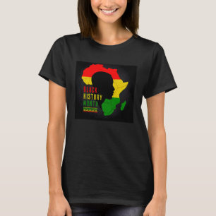 Black History Month Black African Queen T-Shirt