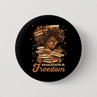 Black History Month Black Leaders African American 6 Cm Round Badge