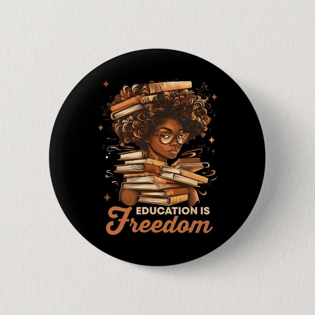 Black History Month Black Leaders African American 6 Cm Round Badge (Front)