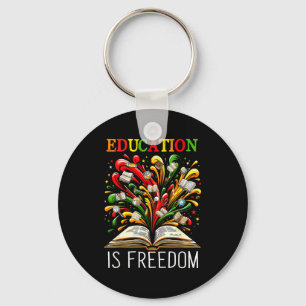 Black History Month Black Leaders African American Key Ring