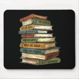 Black History Month Black Leaders African American Mouse Mat