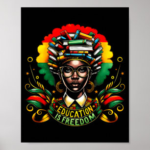 Black History Month Black Leaders African American Poster