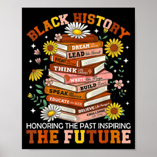 Black History Month Black Leaders African American Poster