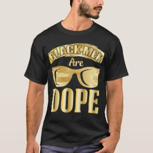 Black History Month Black Men Gold Saying T-Shirt