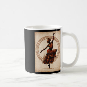 Black History Month Black Woman Tribyl Dancing Jun Coffee Mug