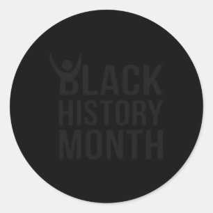 Black History Month Bold Statement Sticker
