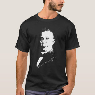 Black History Month Booker Washington Silhouette T-Shirt