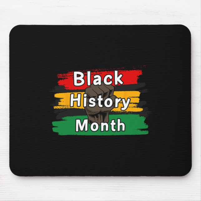 Black History Month Celebrating Rise Together 1  Mouse Mat (Front)