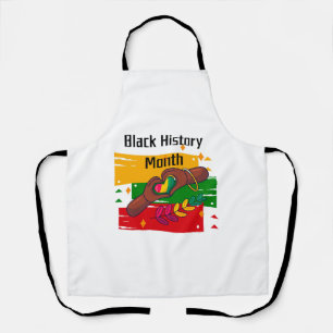 Black History Month Celebrating Rise Together Apron