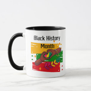 Black History Month Celebrating Rise Together Mug