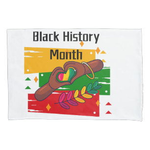 Black History Month Celebrating Rise Together  Pillowcase
