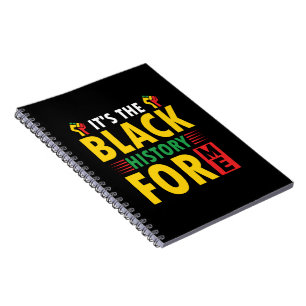 Black History Month Celebration Notebook