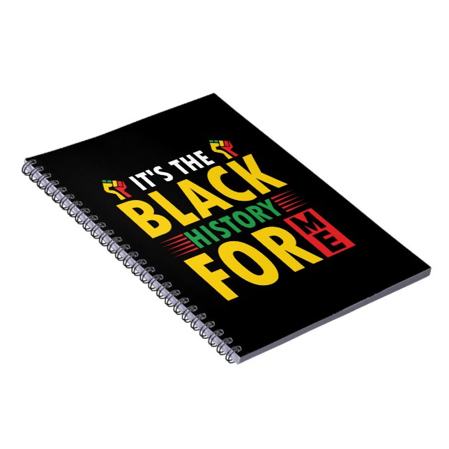 Black History Month Celebration Notebook (Right Side)