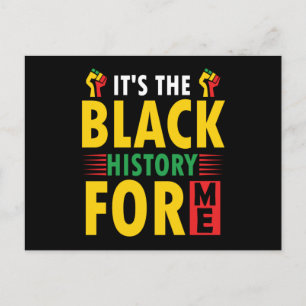 Black History Month Celebration Postcard