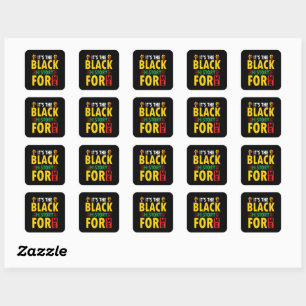 Black History Month Celebration Sticker