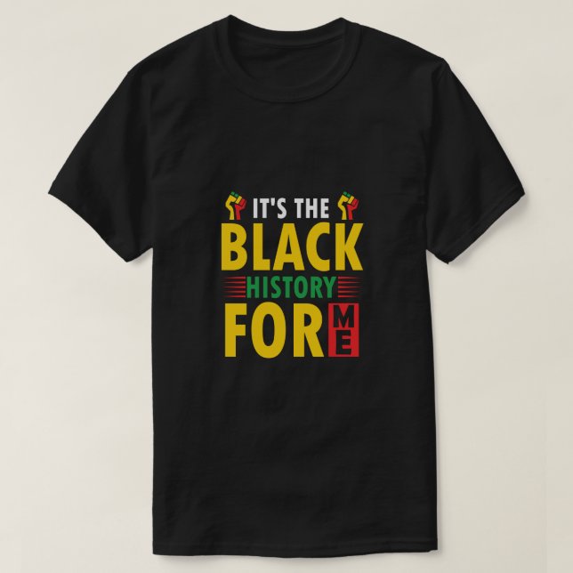 Black History Month Celebration T-Shirt (Design Front)