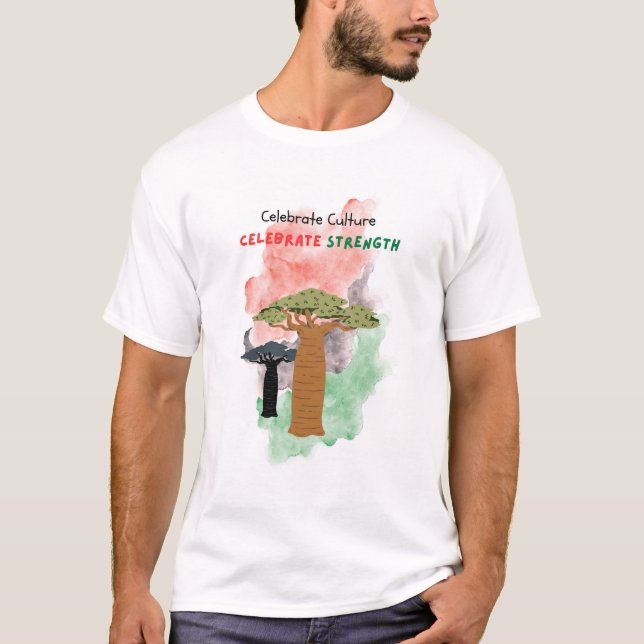 Black History Month Celebration T-Shirt (Front)