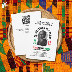 BLACK HISTORY MONTH Centennial Woodson Dinner Invitation