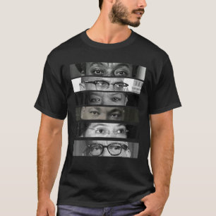 Black History Month Civil Rights Activists Eyes Vi T-Shirt