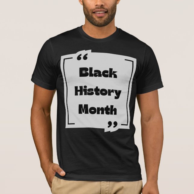 Black History Month Collection T-Shirt (Front)
