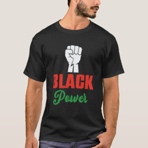 Black History Month Decorations Black Power Black  T-Shirt