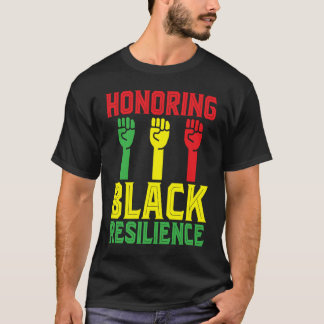 Black History Month Decorations Honoring Black Res T-Shirt