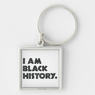 Black History Month Designs African Graphic Key Ring