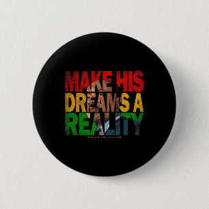 Black History Month Dream As Leaders African Ameri 6 Cm Round Badge