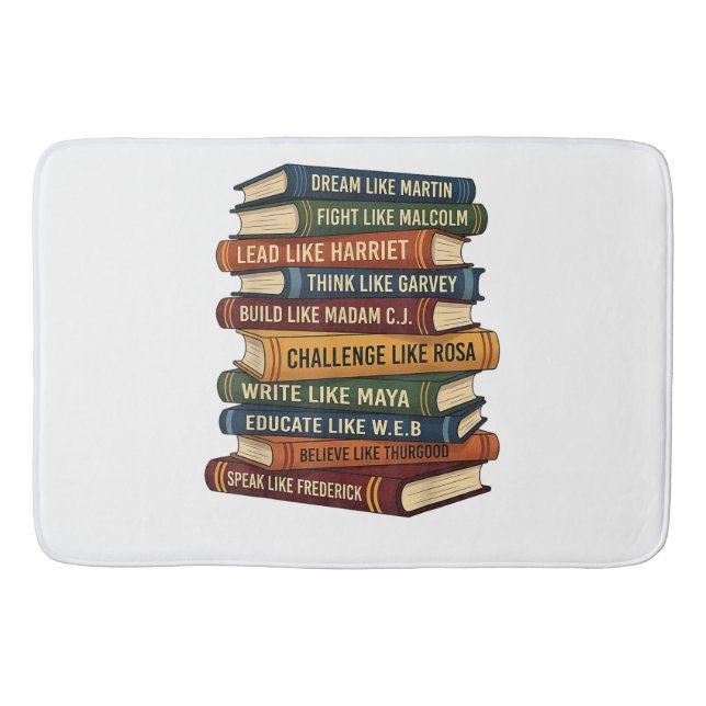 Black History Month Dream Bath Mat (Front)