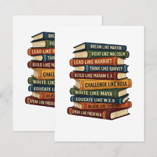 Black History Month Dream Card