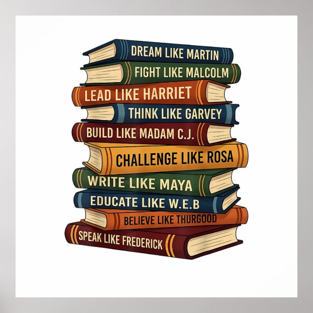 Black History Month Dream Poster (Front)