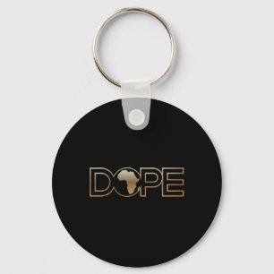 Black History Month Drug African American Pride Me Key Ring