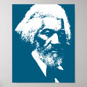 Black History Month Erick Dougl Silhouette T S Poster
