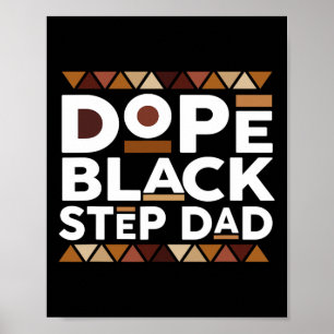 Black History Month Family Matching Drug Black Ste Poster
