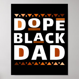 Black History Month Family Matching Melanin Drug B Poster